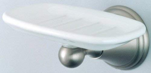 Kingston Brass BA2975SN Governor Wall-Mount Soap Dish  Brushed Nickel