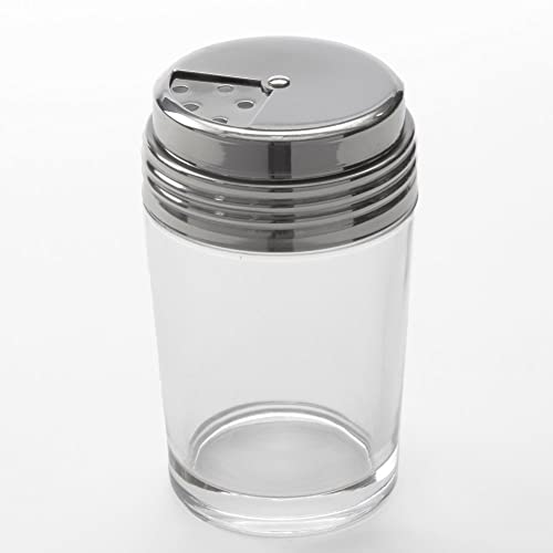 American Metalcraft Gladt6 Shaker, Glass W Dial Top, 6 Oz.