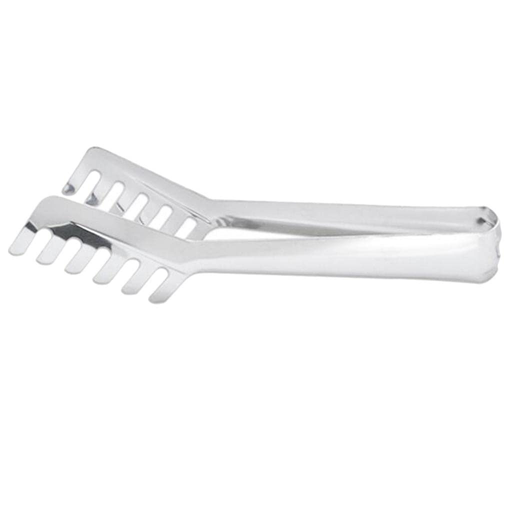 Ujeavette Stainless Steel Food Clip Pasta Spaghetti Tongs Clamp Bbq Cooking Tool