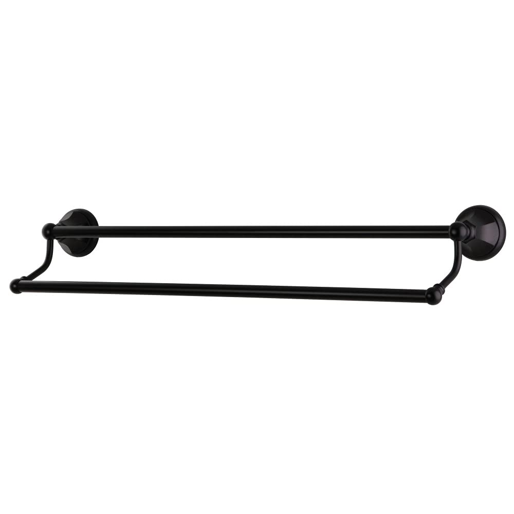 Kingston Brass BA481318ORB Metropolitan 18-Inch Dual Towel Bar  Oil Rubbed Bronze