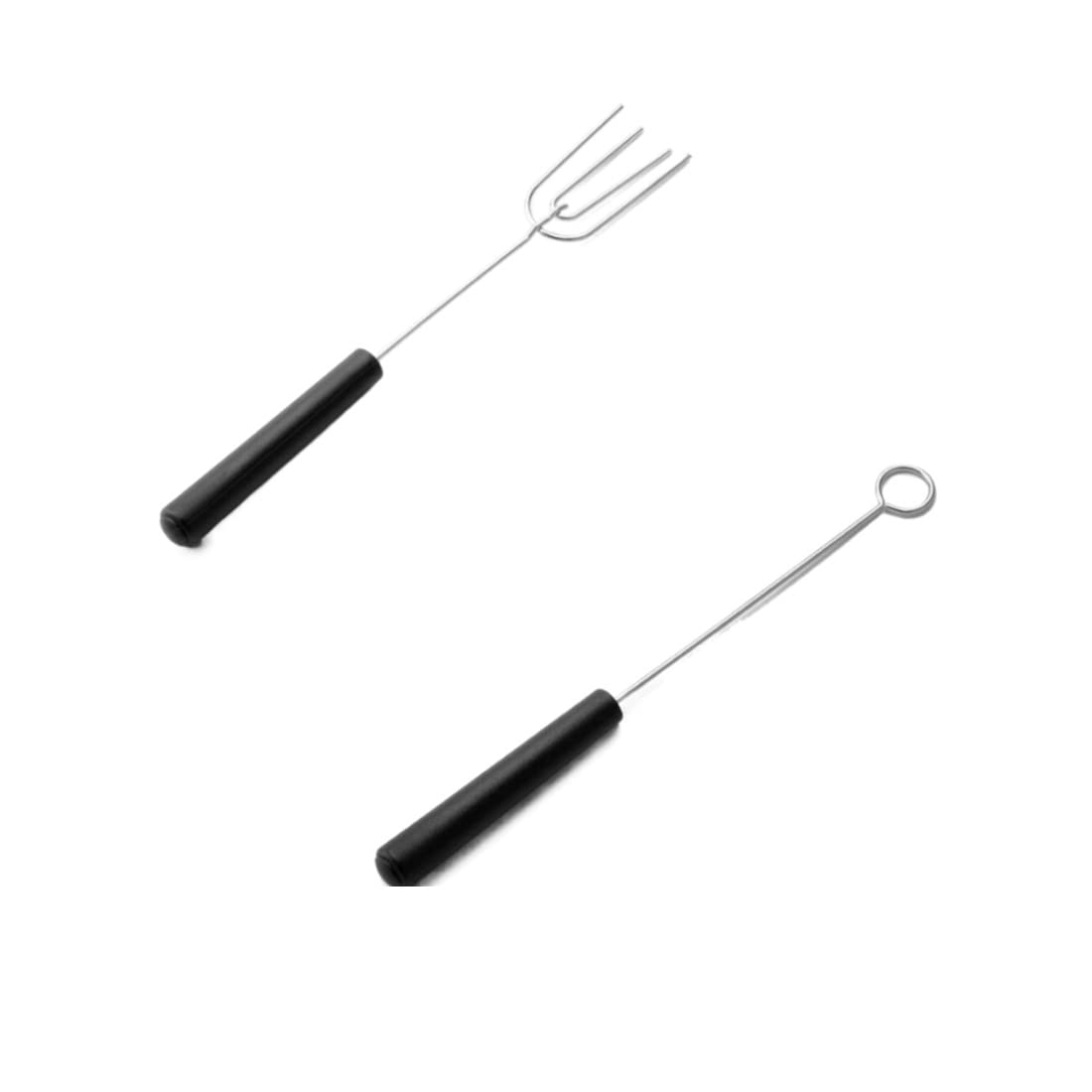 Stainless Steel Chocolate Dipping Fork Set For Diy Baking Supplies, Decorating Tool Set For Pralines Truffles Bakeware Kitchen (