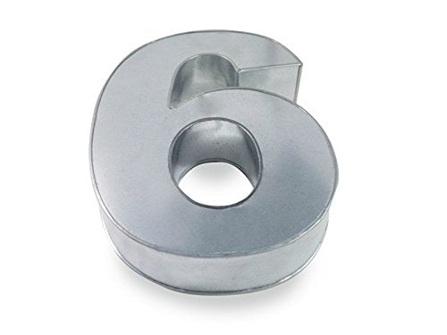 Eurotins The Cakes World Small Number Birthday Wedding Anniversary Cake Tin - 10    X 8    (2.5    Deep) (6)