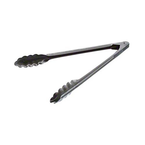 Edlund - 12 Inch Heavy Duty Stainless Steel Restaurant Tongs With Lock - 4412 Hdl - 2 Pack