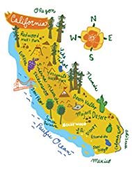 Allport Editions Hello : California Kitchen Towel - 100% Cotton Kitchen Dish Towel