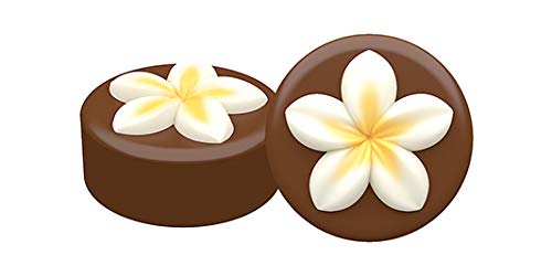 Spinningleaf Plumeria Sandwich Cookie Chocolate Candy Mold