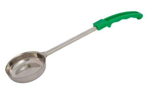 American Metalcraft 4 Oz Stainless Steel Solid Portion Spooner,Green