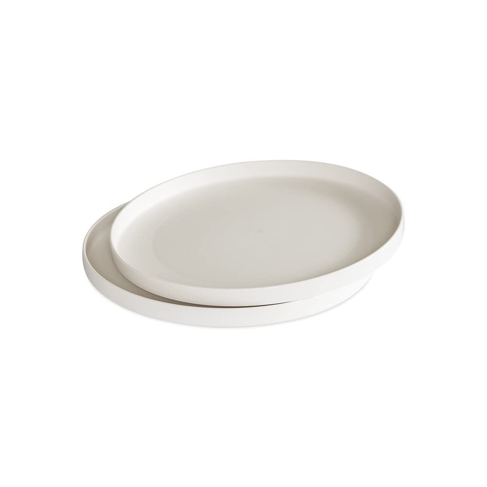 Nordic Ware 10-Inch Meal Plate, Set Of 2, White