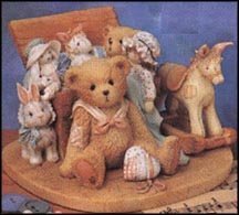 Cherished Teddies - Old Friends Are The Best Friends Music Box 627453