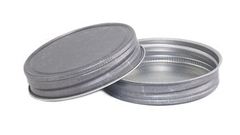 Nakpunar 12 Pcs Pewter Mason Jar Lids