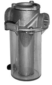 Groco Arg-1250 Series 1-1/4'' Raw Water Strainer W/Non-Metallic Plastic Basket