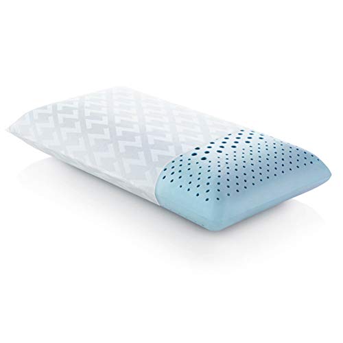 Z Zoned Gel Dough Gel-Infused Memory Foam Bed Pillow - 5-Year Warranty - Queen - Mid Loft