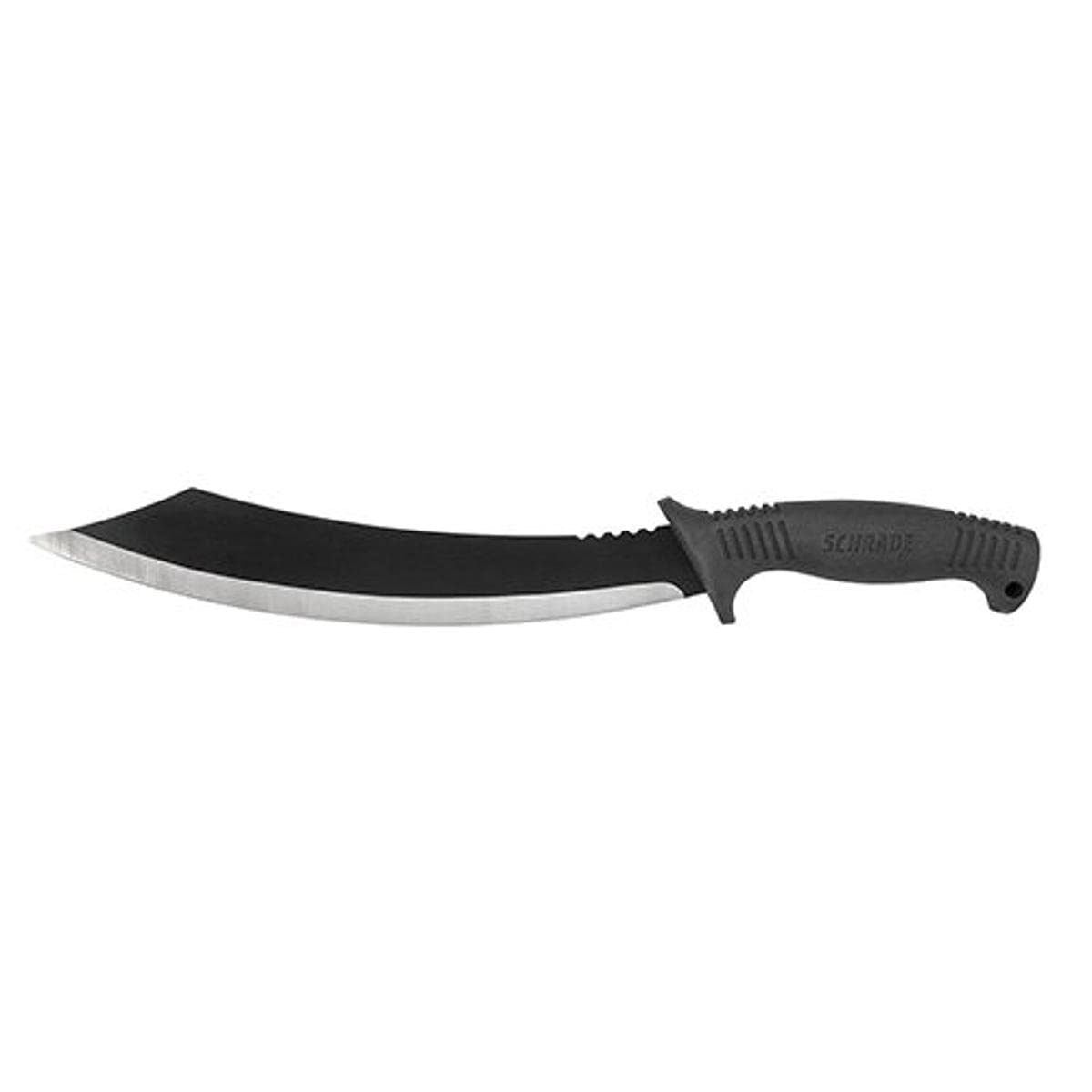 Schrade Delta Class Decimate Parang Full Tang Machete With Stainless Steel Blades And Tpr Handles For Outdoor Survival, Camping