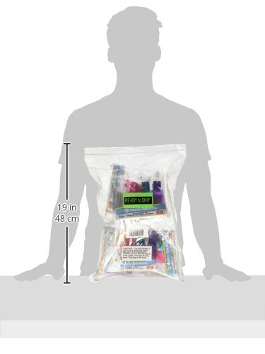 Handy Solutions 4-Piece Travel Size Bottle Set (3 Squeeze Bottles & 1 Spray Bottle), Pack Of 6, Colors May Vary, Tsa Approved (P