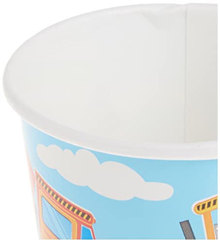 Multicolored Construction Party Paper Cups, 9 Oz. (8-Pack) - Perfect For Kids' Birthdays & Building-Themed Bash