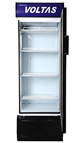 Voltas Vc320 Visi Cooler Plastic Single Door, 320 Liters, Black