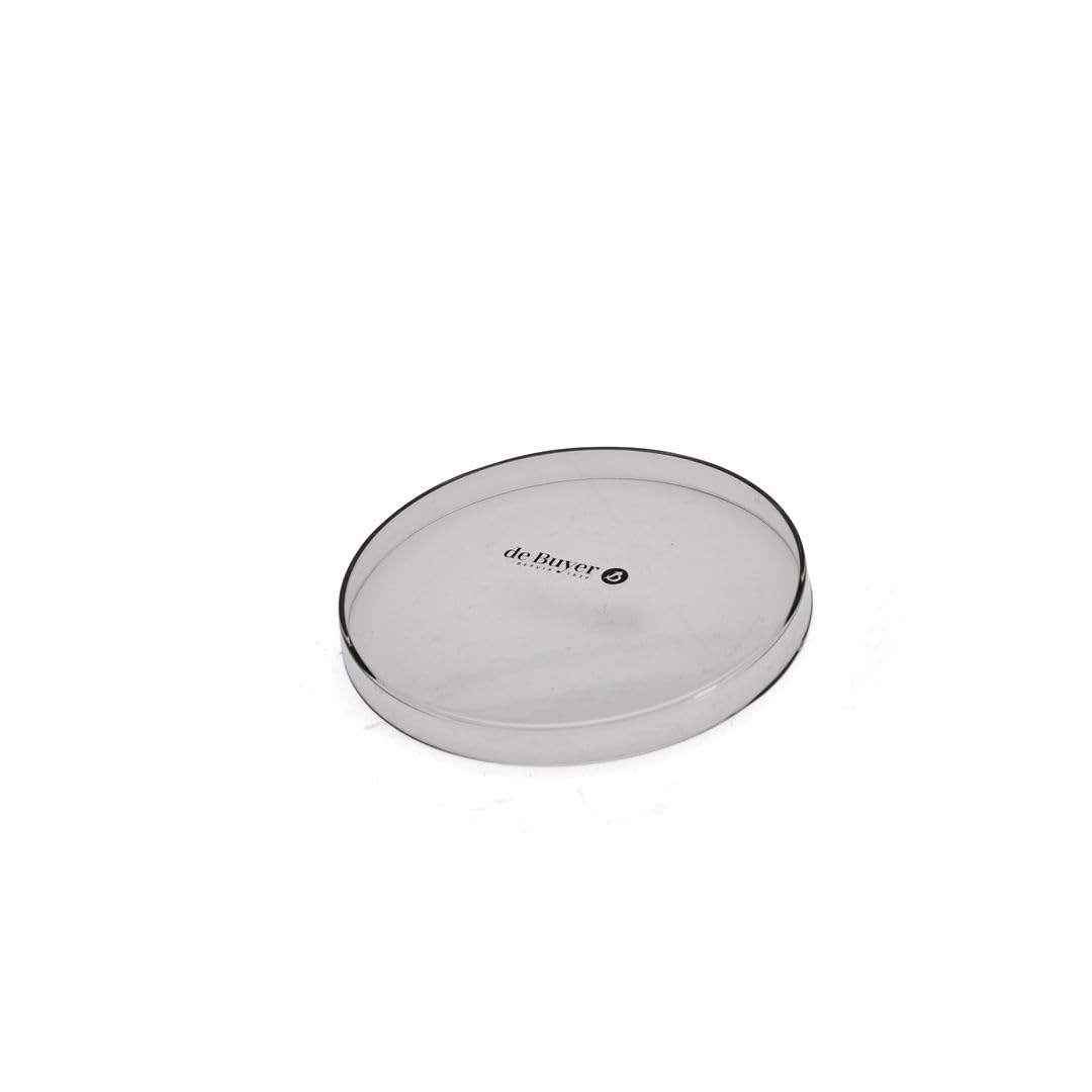 De Buyer Round Fluted Cutters - 9-Piece Set - Creates Clean, Defined Cuts, Scallops & Flutes - Dishwasher Safe