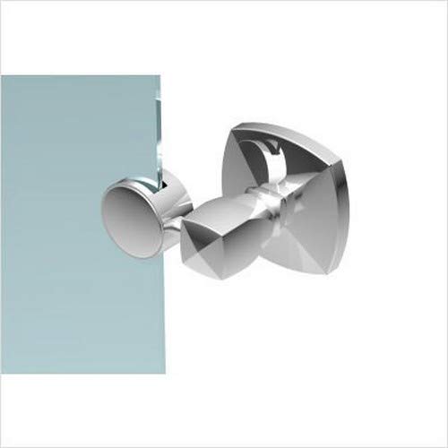 Gatco 4149LG Jewel Frameless Oval Mirror  Chrome  32''H