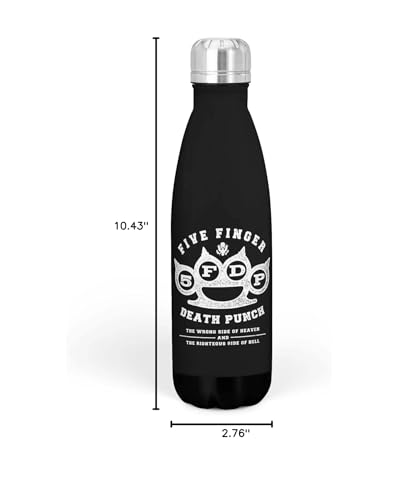 Rocksax Five Finger Death Punch Drink Bottle - Heaven & Hell