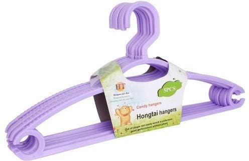 Ikis All Purpose Hanger For Clothes Plastic Pack Of 6 Slim Hangers(Multicolour)