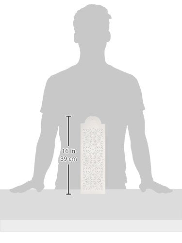 Designer Stencils Mexican Tile Cake Stencil Tier 4, Beige/Semi-Transparent
