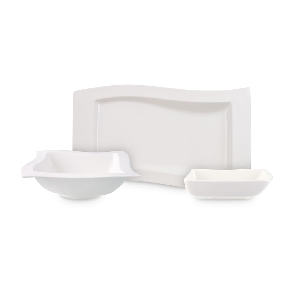 Villeroy & Boch Newwave Dinnerware Set, Standard, White