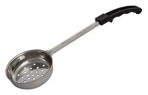 American Metalcraft Spnp6 Perforated Bowl Spooner, Black, 6-Ounces