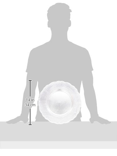 Chargeit By Jay Round Regency Charger Plate