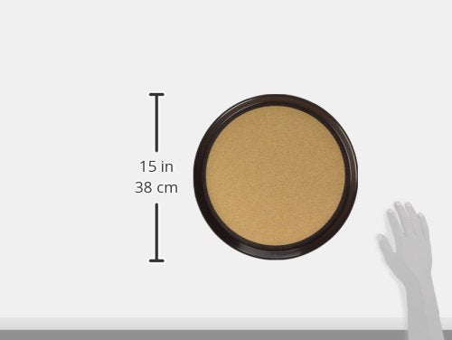 Winco Cork Tray, 14-Inch, Black, Brown