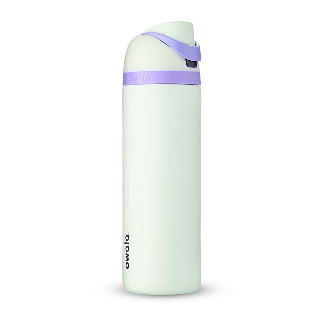 Owala Freesip Insulated Stainless Steel Water Bottle With Straw For Sports And Travel, Bpa-Free, 24-Oz, Mint