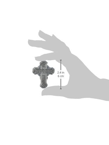 Cathedral Art  Irish Prayer (Abbey & CA Gift) Auto Visor Clip  Cross  2 2.50 inches