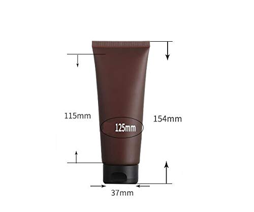 Sybl 6 Pack Plastic Travel Bottles 3 Oz Squeezable Leakproof Toiletry Containers Cosmetic Accessories Empty For Shampoo Conditio