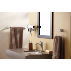Moen Yb5118Bn Voss 18-Inch Bathroom -Towel Bar, Brushed Nickel