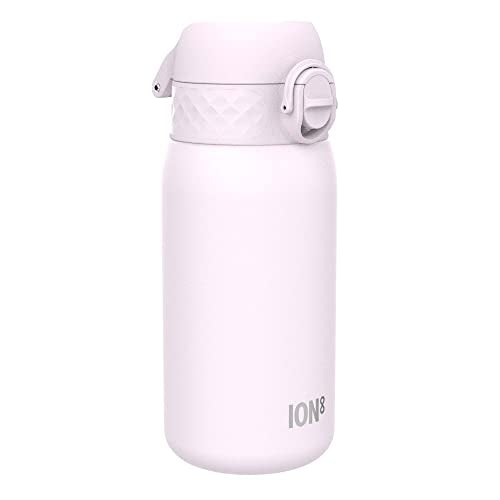Ion8 Stainless Steel Water Bottle - Food-Safe and Odor Resistant - Fits car cup Holders  Backpack Pockets and More  14 oz  400 ml (Pack of 1) - OneTouch 20 - Lilac Dusk 20