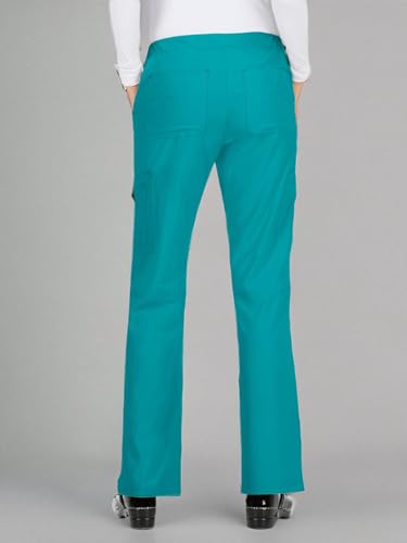Koi Basics Koi731 Womens Scrub Pant Teal Xs