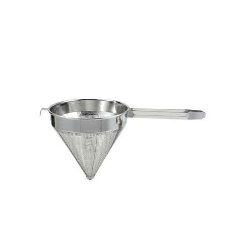 Winco China Cap Strainer, 10-Inch Diameter, Coarse Mesh, Medium, Stainless Steel