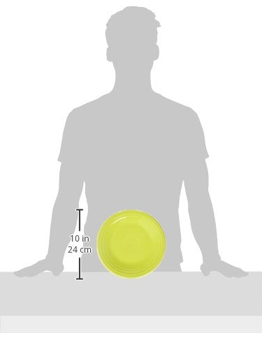 Fiesta 9-Inch Luncheon Plate, Lemongrass