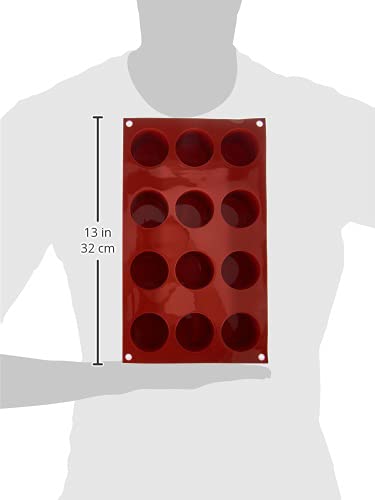 Silikomart Silicone Classic Collection Mold Shapes, Tall Cylinder