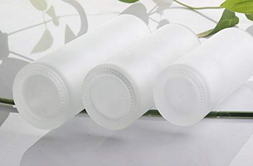 Xingzi 2Pcs 120Ml 4Oz Empty Frosted Glass Lotion Bottle With White Pump Head And Cap Emulsion Shower Gel Shampoo Conditioner Sto