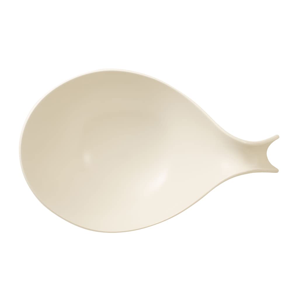 Villeroy & Boch Flow Salad Bowl With Handle, 60.75 Oz, White