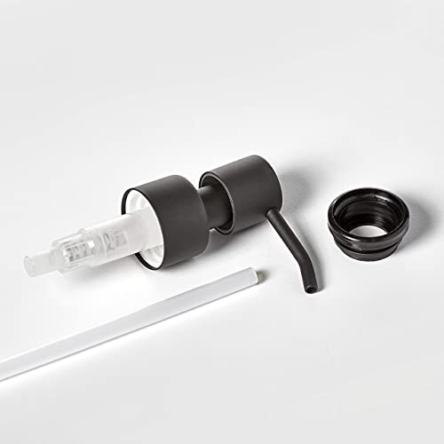 Soap Dispenser Replacement Pump For Your Liquid Soap, Lotion Or Dish Soap Refill Dispenser (2, Black)