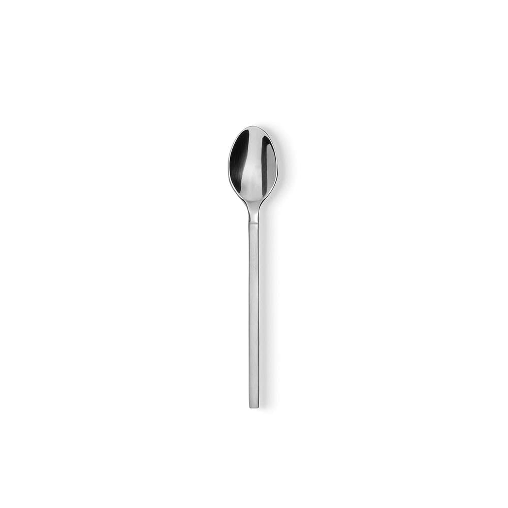 Alessi ''Dry'' 4-1/4-Inch Mocha Coffee Spoon With Satin Handle, Set Of 6