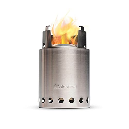 Solo Stove Fire Striker Stainless Steel Ferrocerium Rod Waterproof Fire Starter for Camping Survival Kits and Hiking Easy Grip Handle with up to15 000 Strikes