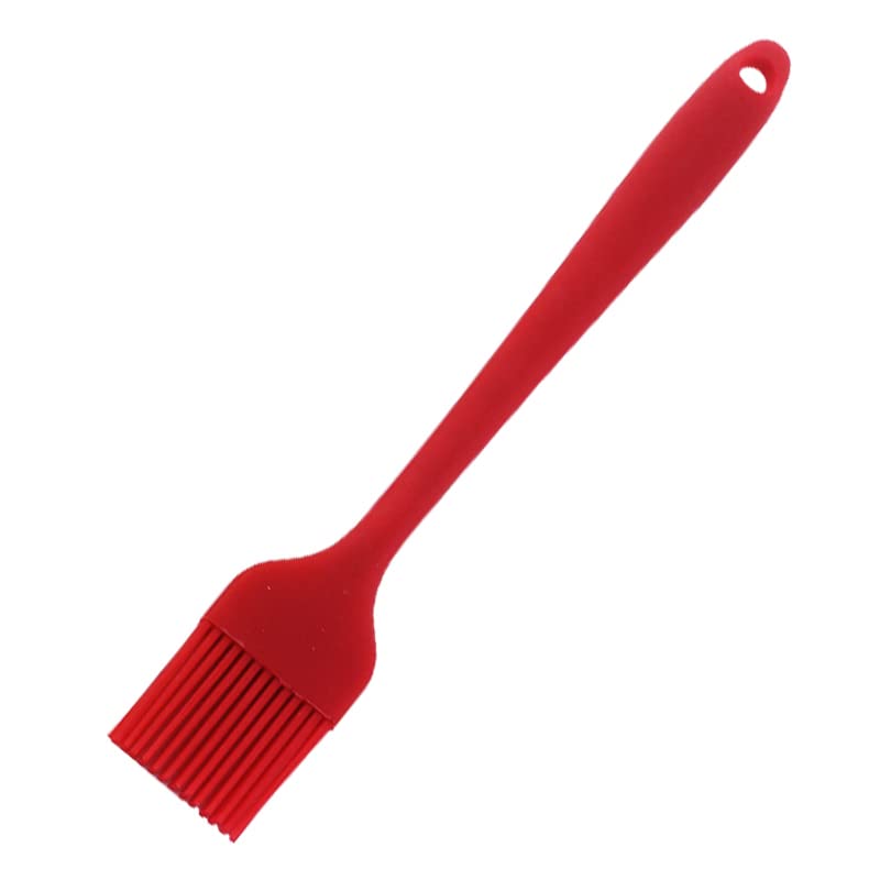 Mobfest Large Food Grade Silicone NonStick Heat Resistant Bpa Free Grill Cooking Oil Basting Pastry Brush Kitchen Tool, 10.5 In