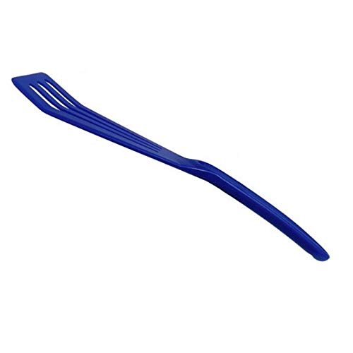 Norpro 12'' My Favorite Heat Resistant Nylon Beveled Slotted Spatula Turner (1, Blue)