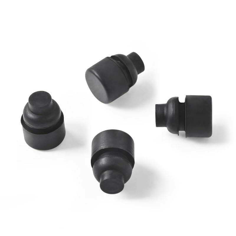 Kooc Rubber Feet For Slow Cookers 5 Qt 7 Qt And 8.5 Qt Replaceable Slow Cooker Legs Pot Insert Accessories (4 Packs)