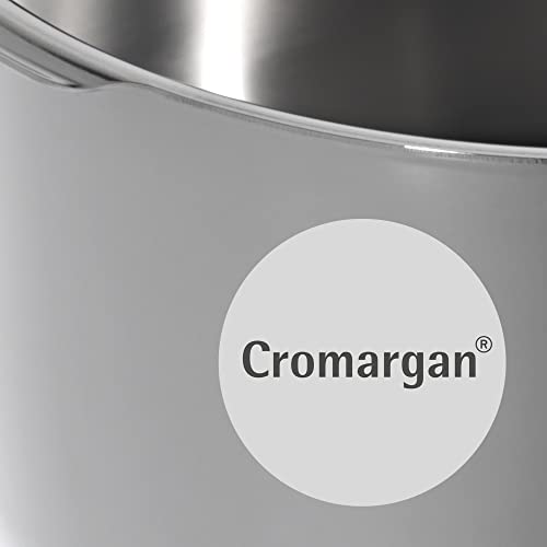 WMF Perfect - Quick Cooker     22 cm Diameter of 6 Litres and a Half Cromargan Stainless Steel for Induction