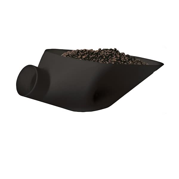 Rattleware Kilo Bean Scale Coffee Scoop For Counter And Case Display - Multifunctional Scale Scoop - Flat Design With Funnel - H