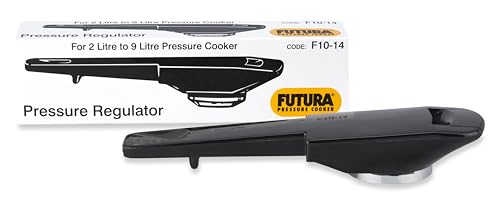 Hawkins Brass Futura Pressure Regulator For All Futura Pressure Cookers, Silver, Standard (Bp Futura Pr Vwf), 9 Liter