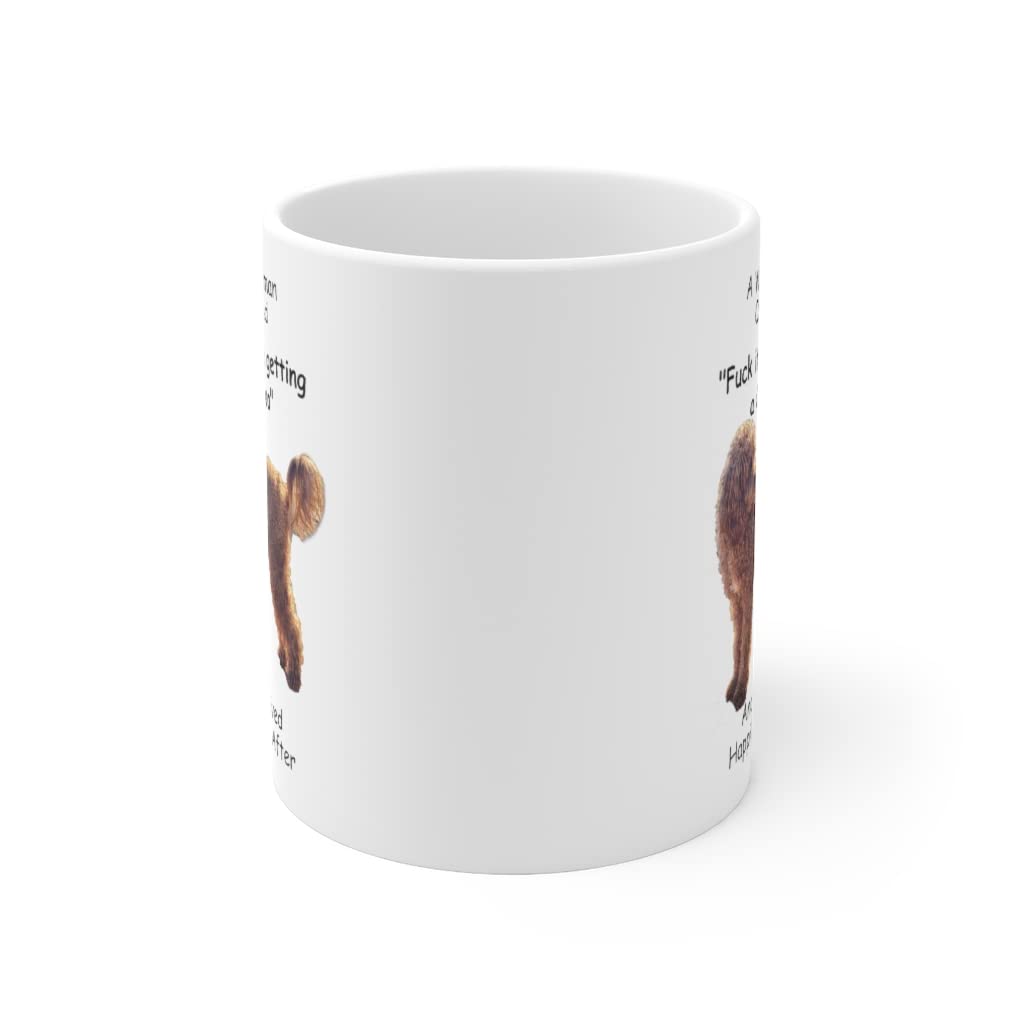 Funny Cavapoo Dog Mom Gifts For Women Puppy Lovers Mother 'S Day 2024 A Wise Woman Once Said Coffee Mug With Fun Quotes Ceramic