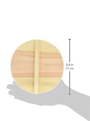 Pearl Metal C-2810 Wakoshi Wooden Drop Lid, 6.3 Inches (16 Cm)